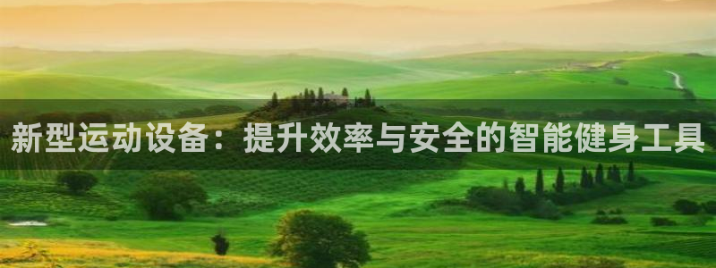 三亿体育官方正版app科技：新型运动设备：提升效率与