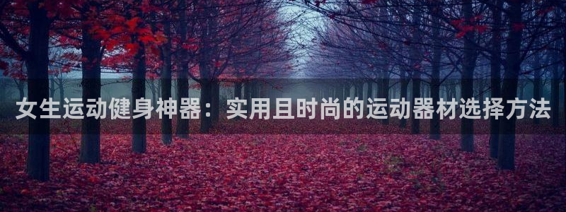 三亿体育官网下载官方客服电话:女生运动健身神器:实用且时尚的